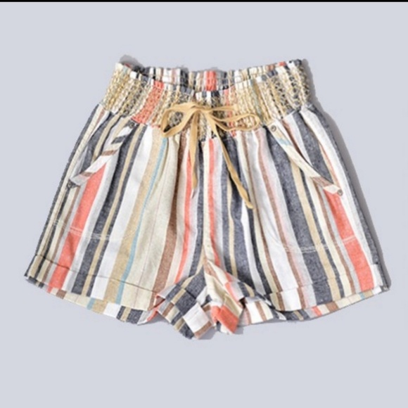 Striped shorts *NWOT* - Picture 2 of 4